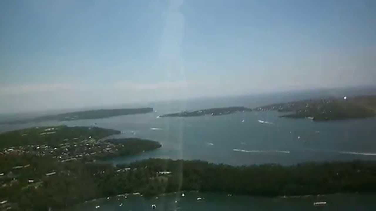 Flying over Sydney with Bankstown Helicopters